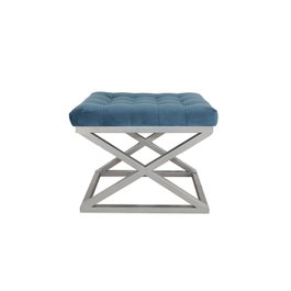 Atelier Del Sofa Capraz - Plateado y Azul